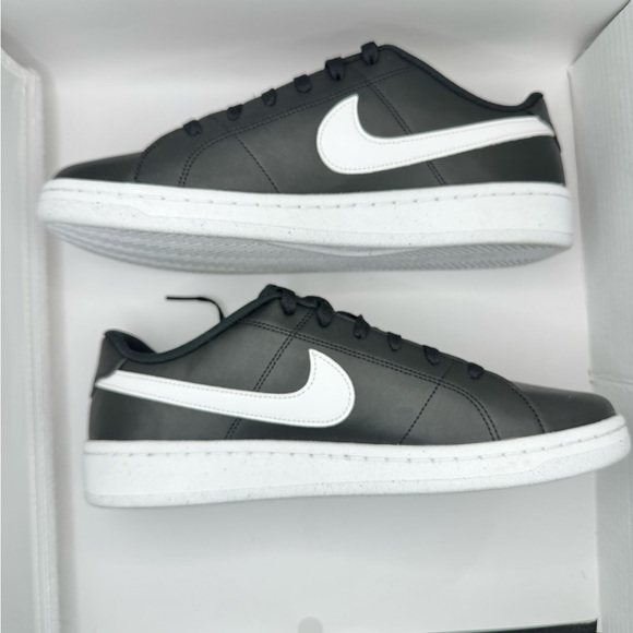 Men's Size 10.5 - Nike Court Royale 2 Next Nature Low Black White DH3160-001 - Picture 9 of 9